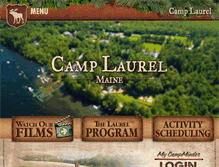 Tablet Screenshot of camplaurel.com